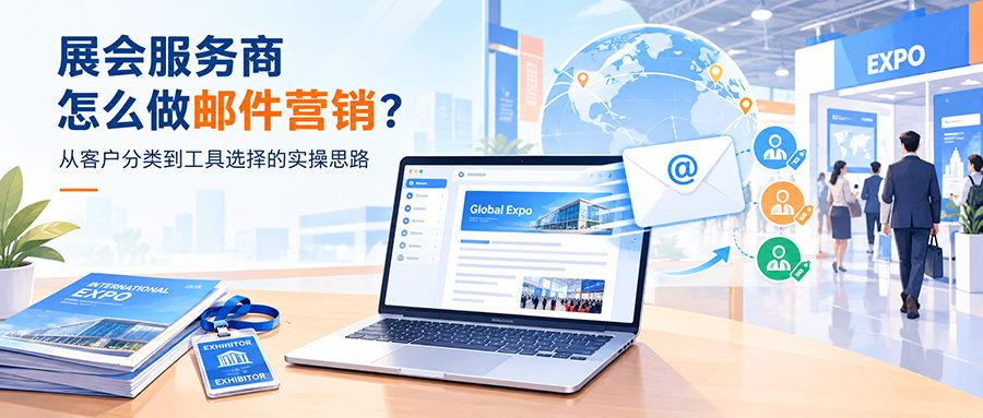 展会服务商怎么做邮件营销？从客户分类到工具选择的实操思路